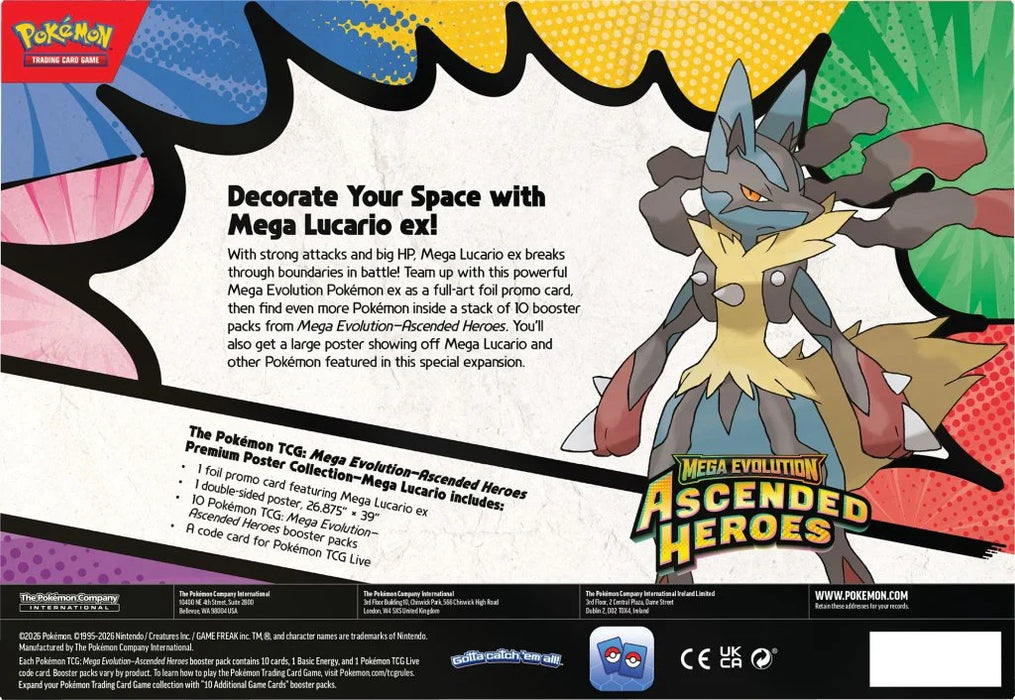 Ascended Heroes Premium Poster Collection | Pokemon TCG
